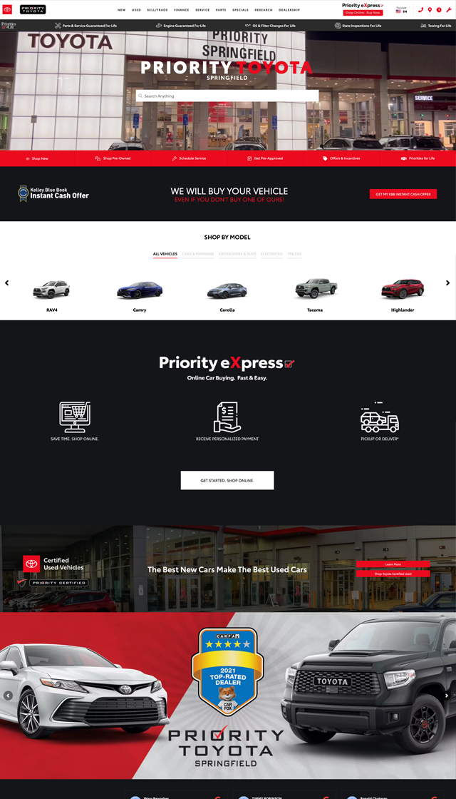 AUTOGO Featured Client: Priority Toyota of Springfield